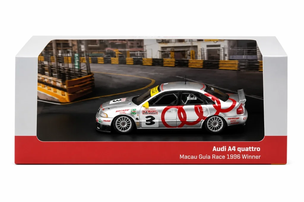 1/64 Model Araç A4 Quattro Macau Guia Race 1996 Winner Frank Biela Fiyatı, Yorumları ve Özellikleri