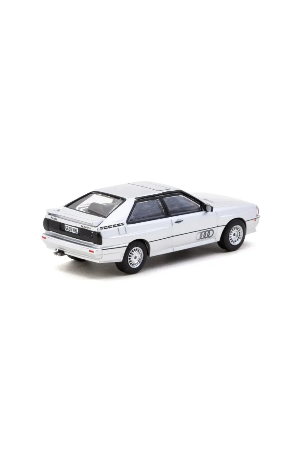 1/64 Model Araç Audi Quattro Silver - Schuco X - Görsel 2
