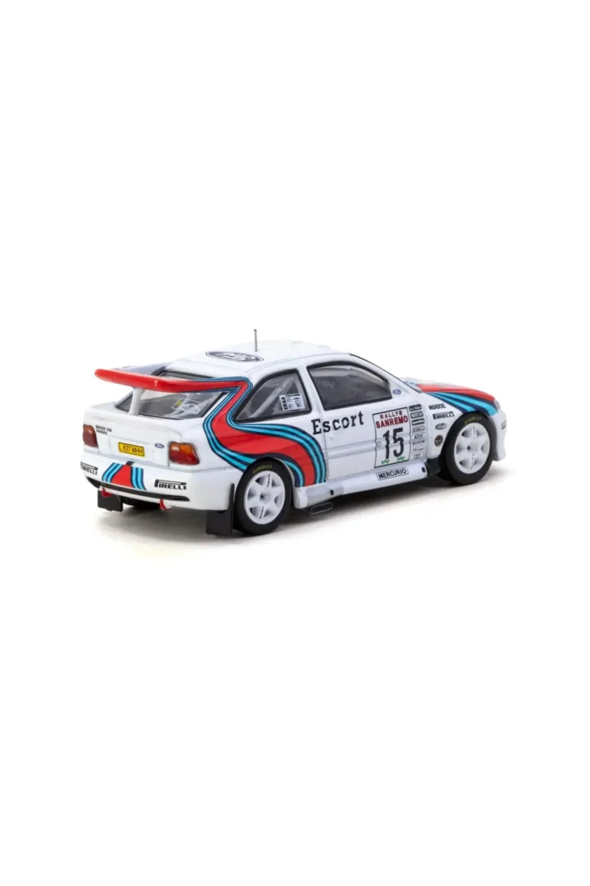 1/64 Model Araç Escort RS Cosworth WRC Rallye Sanremo 1994 #15 1/64 Model Araç Escort RS Cosworth WRC Rallye Sanremo 1994 #15 - Görsel 2