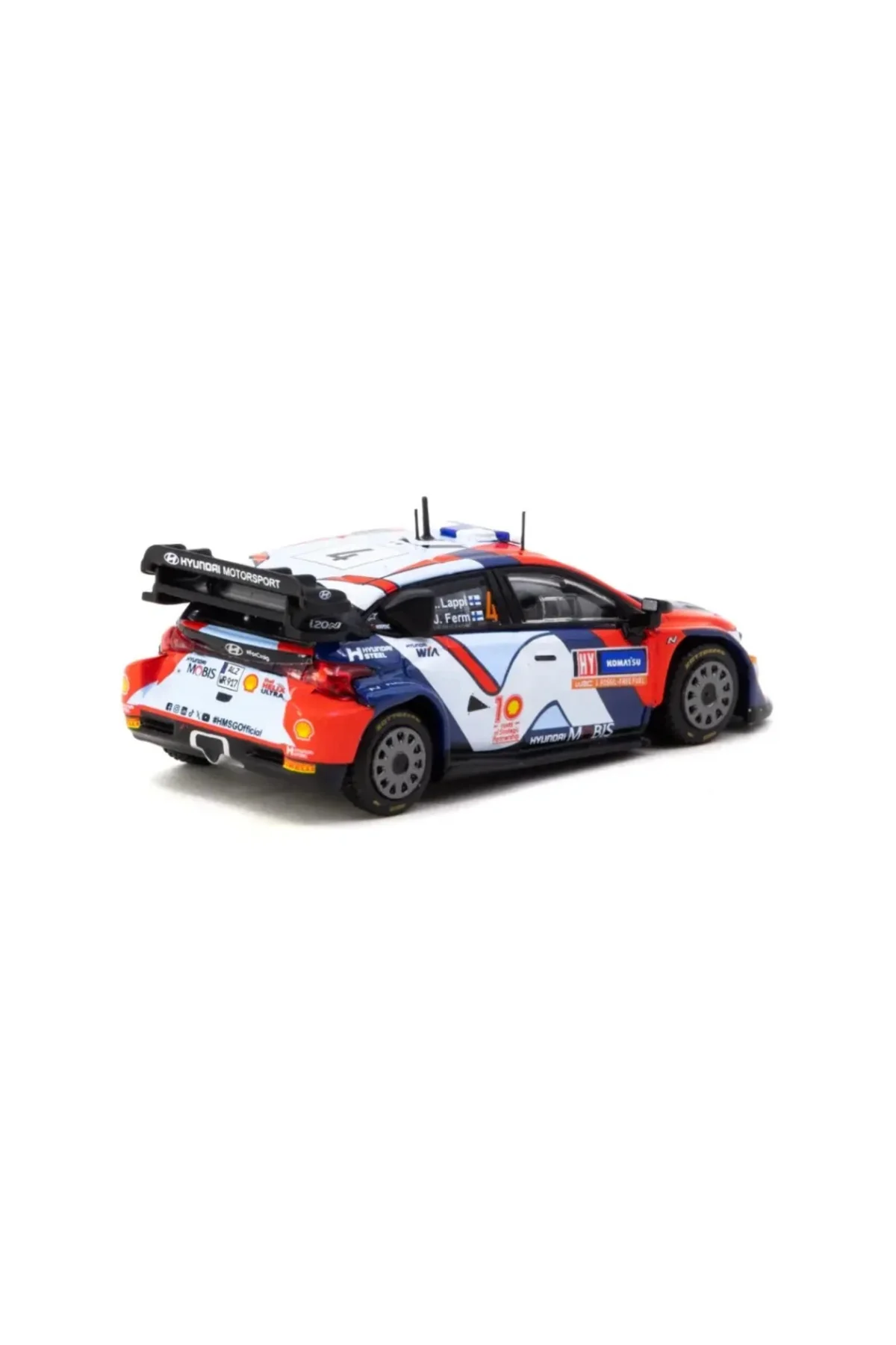 1/64 Model Araç i20 N Rally1 Hybrid Rally Sweden 2024 Winner - Görsel 2