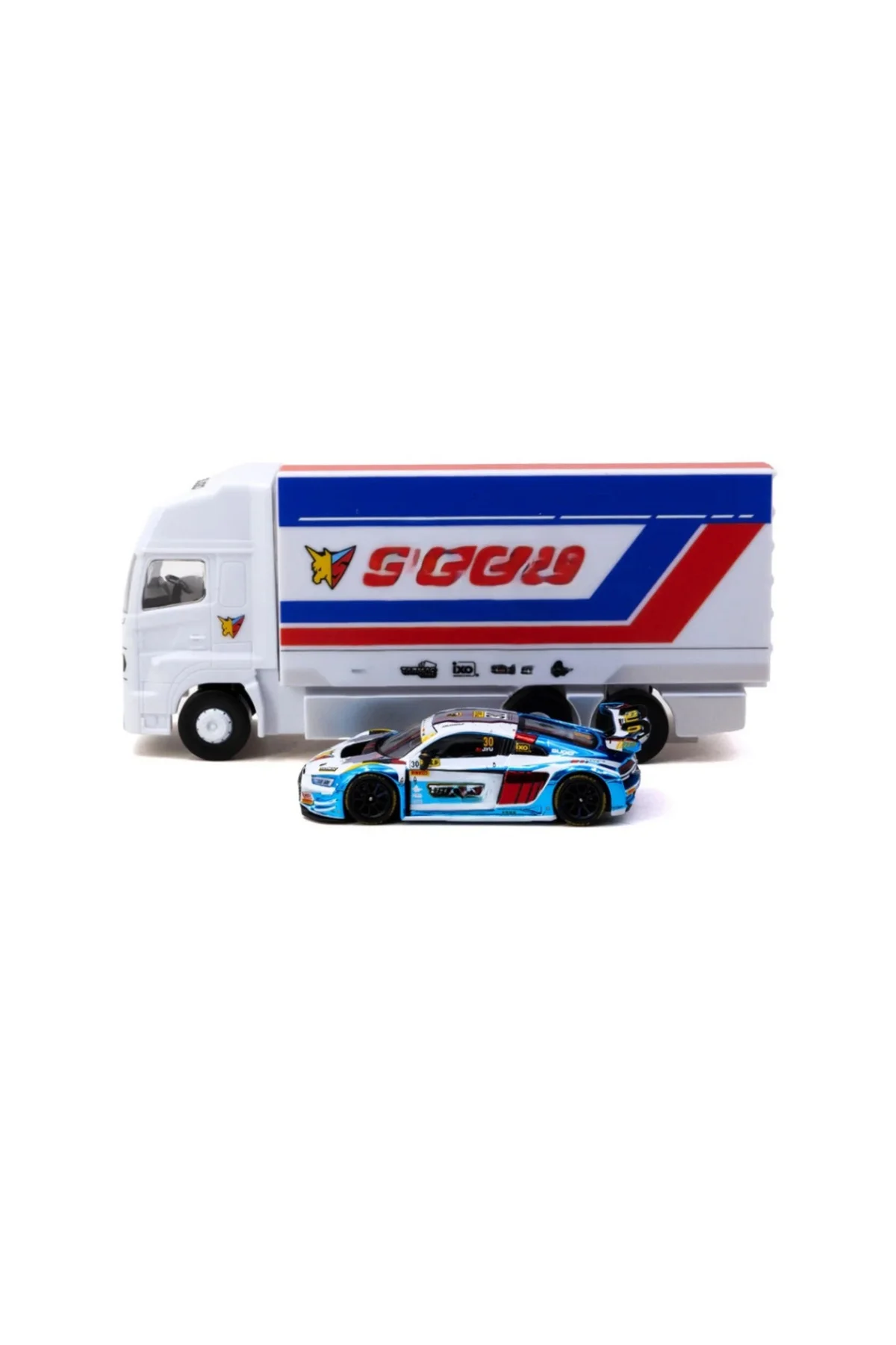 1/64 MODEL ARAÇ R8 LMS GT3 evo II Macau GT Cup - FIA GT World Cup 2024 Uno Racing #30