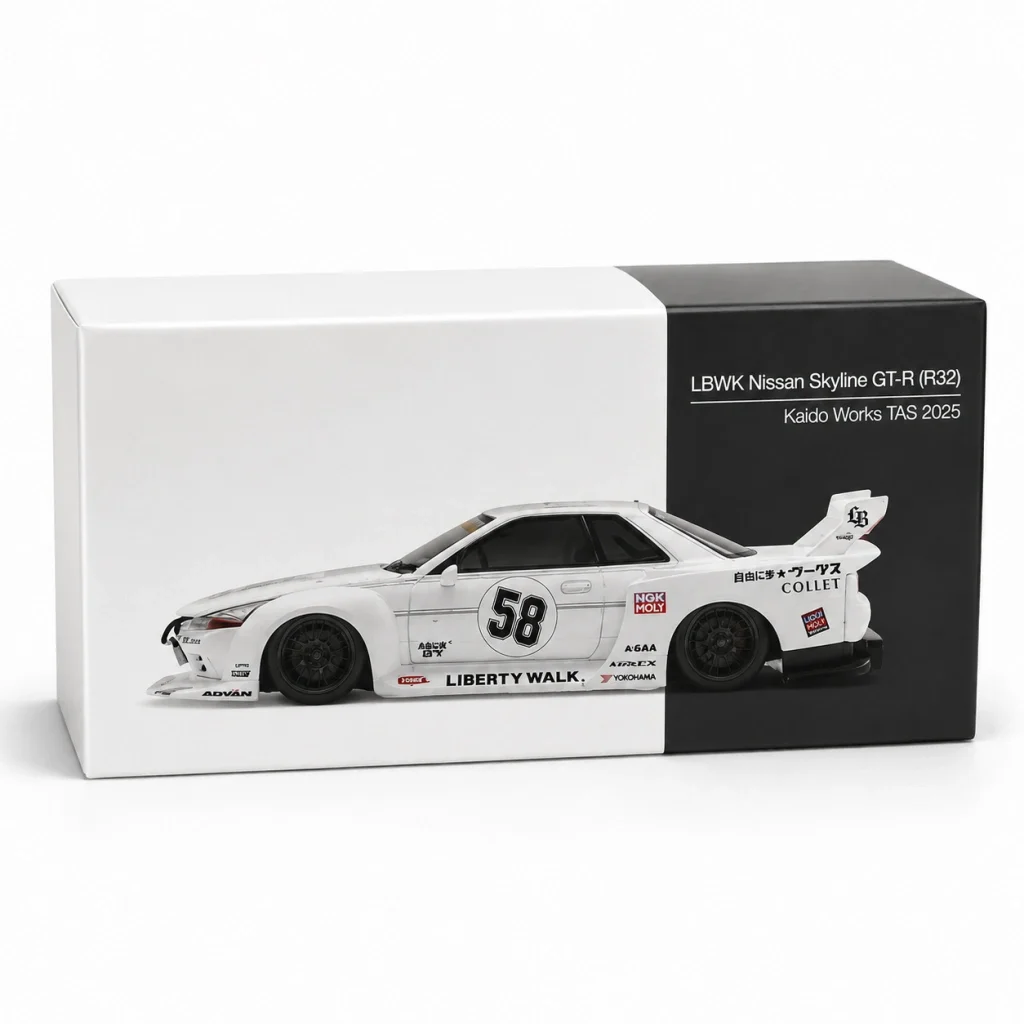 1/64 Model Araç  Skyline GT-R (R32) Kaido Works TAS 2025 Fiyatı, Yorumları ve Özellikleri