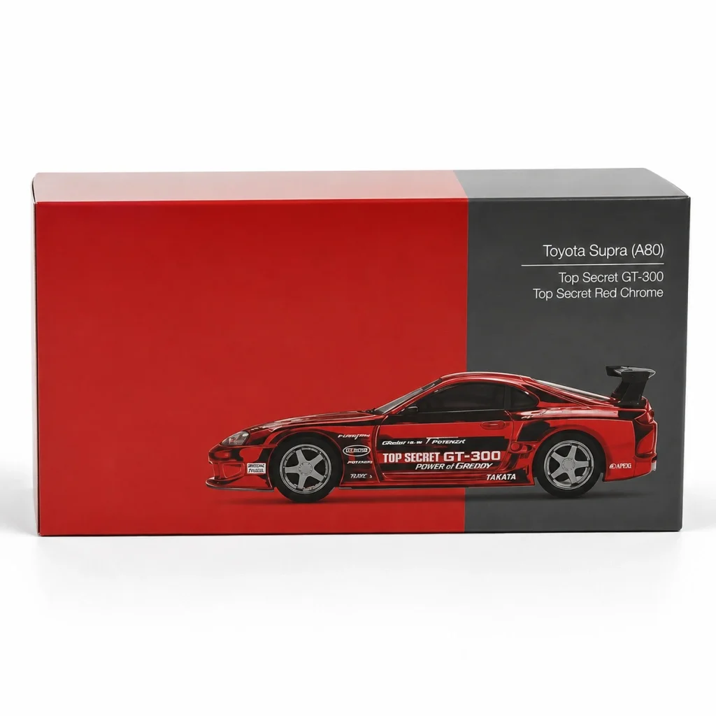 1/64 Model Araç Supra (A80) Top Secret GT-300 Top Secret Red Chrome Fiyatı, Yorumları ve Özellikleri