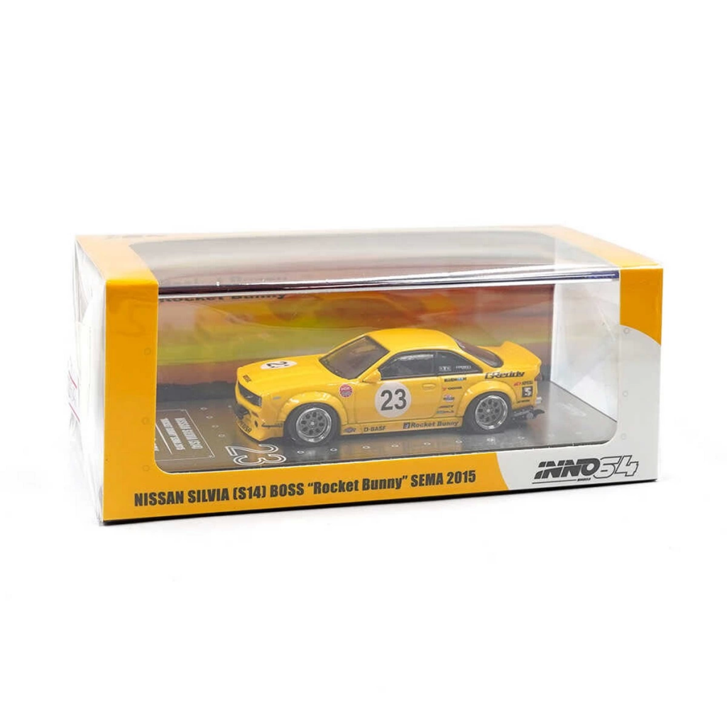 1/64 Nissan Silvia S14 Boss Rocket Bunny Sema 1/64 Nissan Silvia S14 Boss Rocket Bunny Sema
