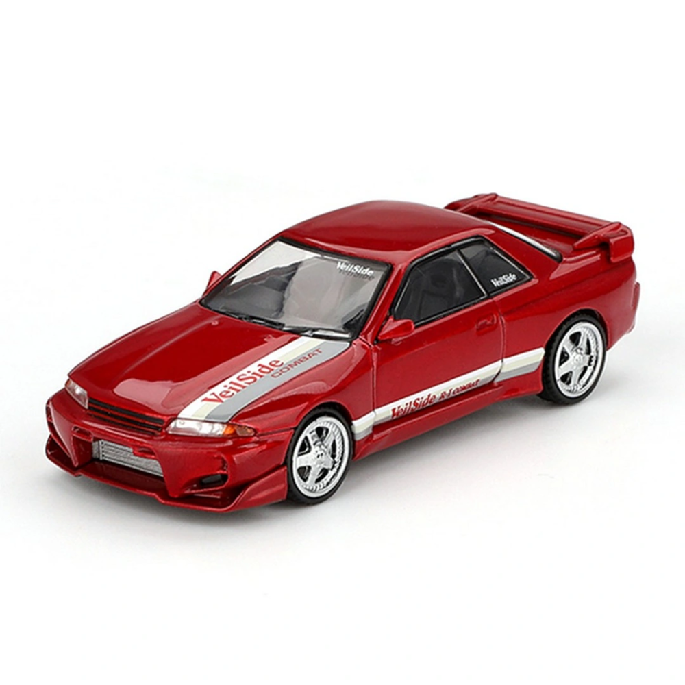 1/64 Nissan Skyline GT R R32 Veilside Combat Red  Model Araç