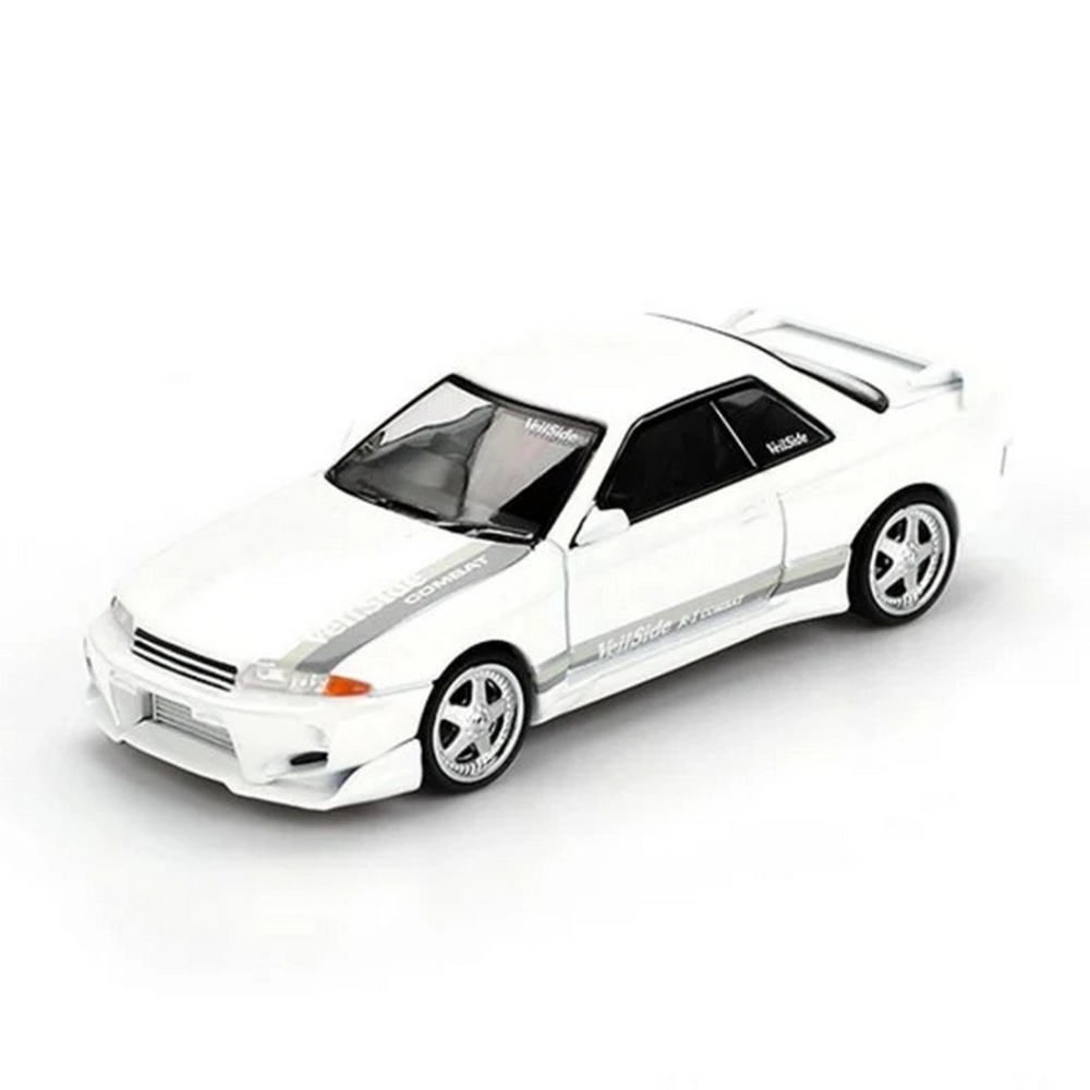 1/64 Nissan Skyline GT R R32 Veilside Combat White Blister Paket