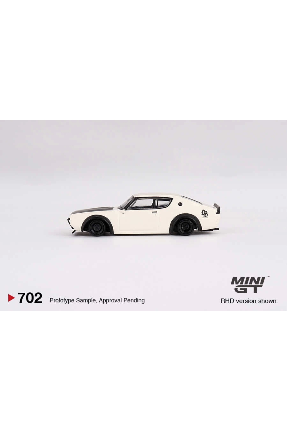 Mini Gt 1/64 Nissan Skyline Kenmeri Liberty Walk White Mgt00702