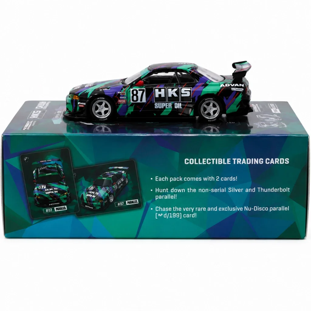 1/64 Nissan Skyline (R32) Widebody HKS with Tarmac Cards Combo Set - Designed by Jon Sibal Fiyatı, Yorumları ve Özellikleri