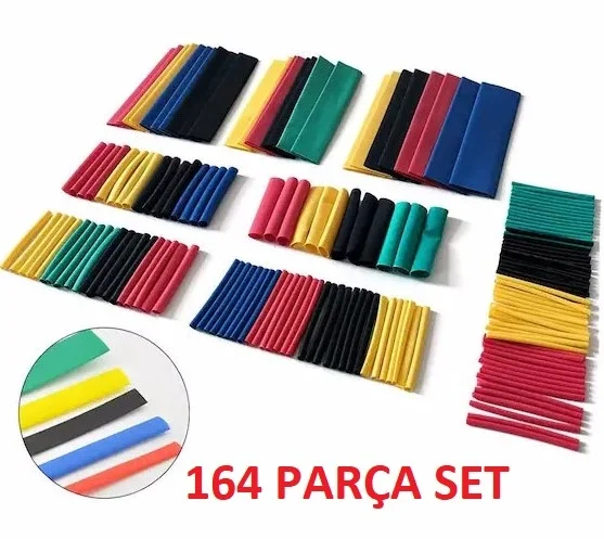 164 Parça Set Isıyla Daralan Makaron Kablo Koruyucu Kılıf Fiyatı, Yorumları ve Özellikleri