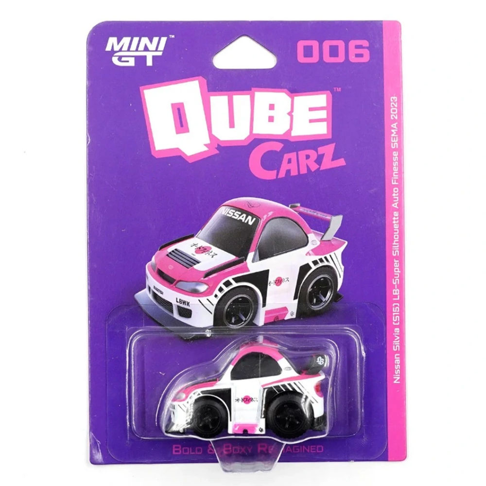 1/64 Qube Carz Serisi Nissan Silvia S15 LB-Super Silhouette Auto 
