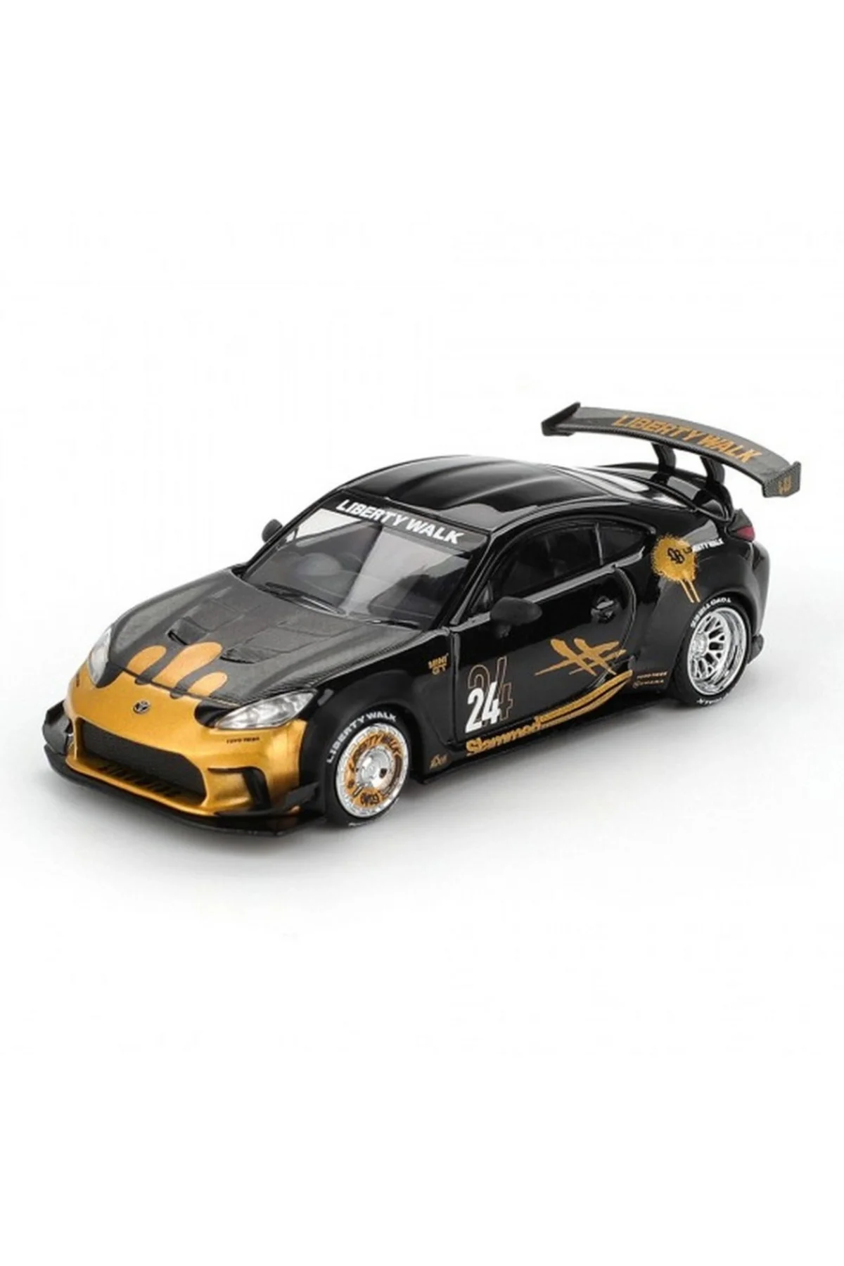 1/64 Toyota GR86 LB-Nation Black/Gold