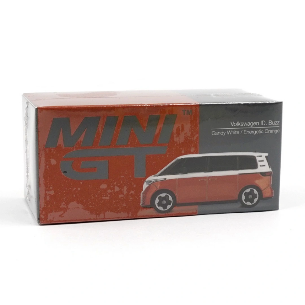 1/64 Volkswagen ID.Buzz Candy White / Energetic Orange Model Araç 1/64 Volkswagen ID.Buzz Candy White / Energetic Orange Model Araç