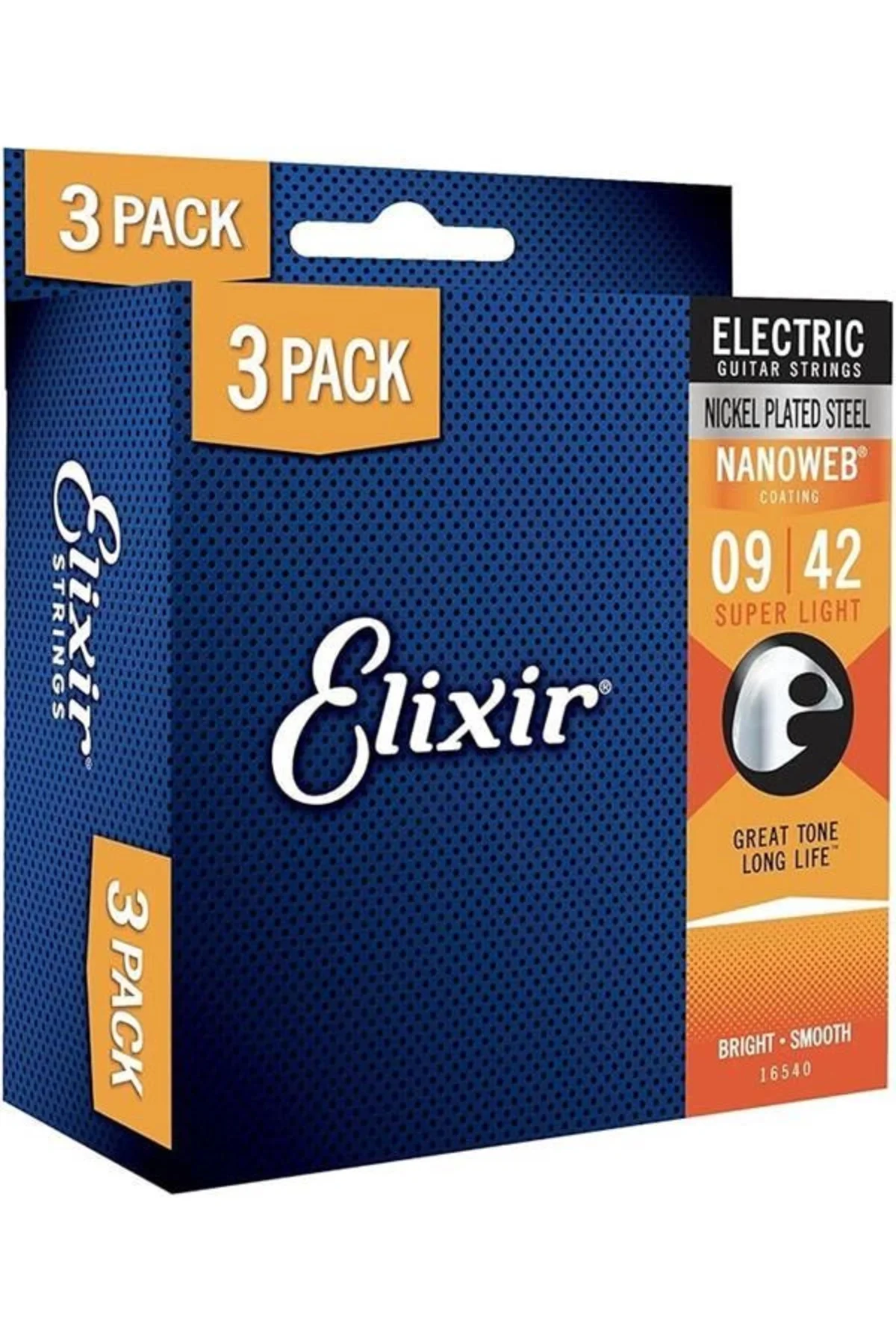 16540 Electric 009/042, bir pakette 3 set