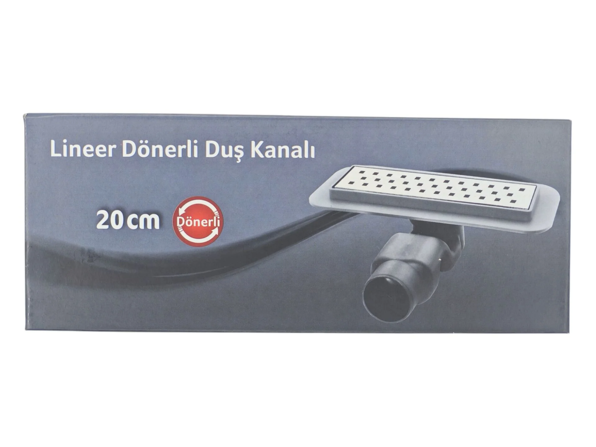 16750   Lineer Dönerli Duş Kanalı 20Cm