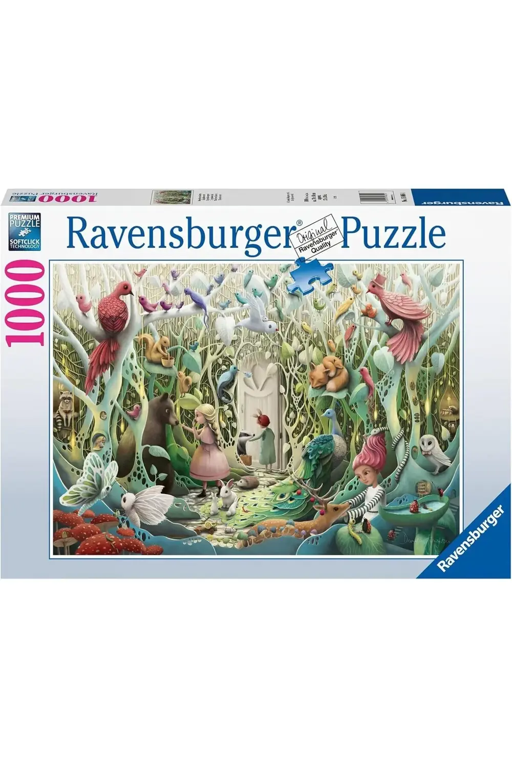 168064 Gizli Bahçe Yetişkin Puzzle, 1000 Parça, Çok Renkli 117836