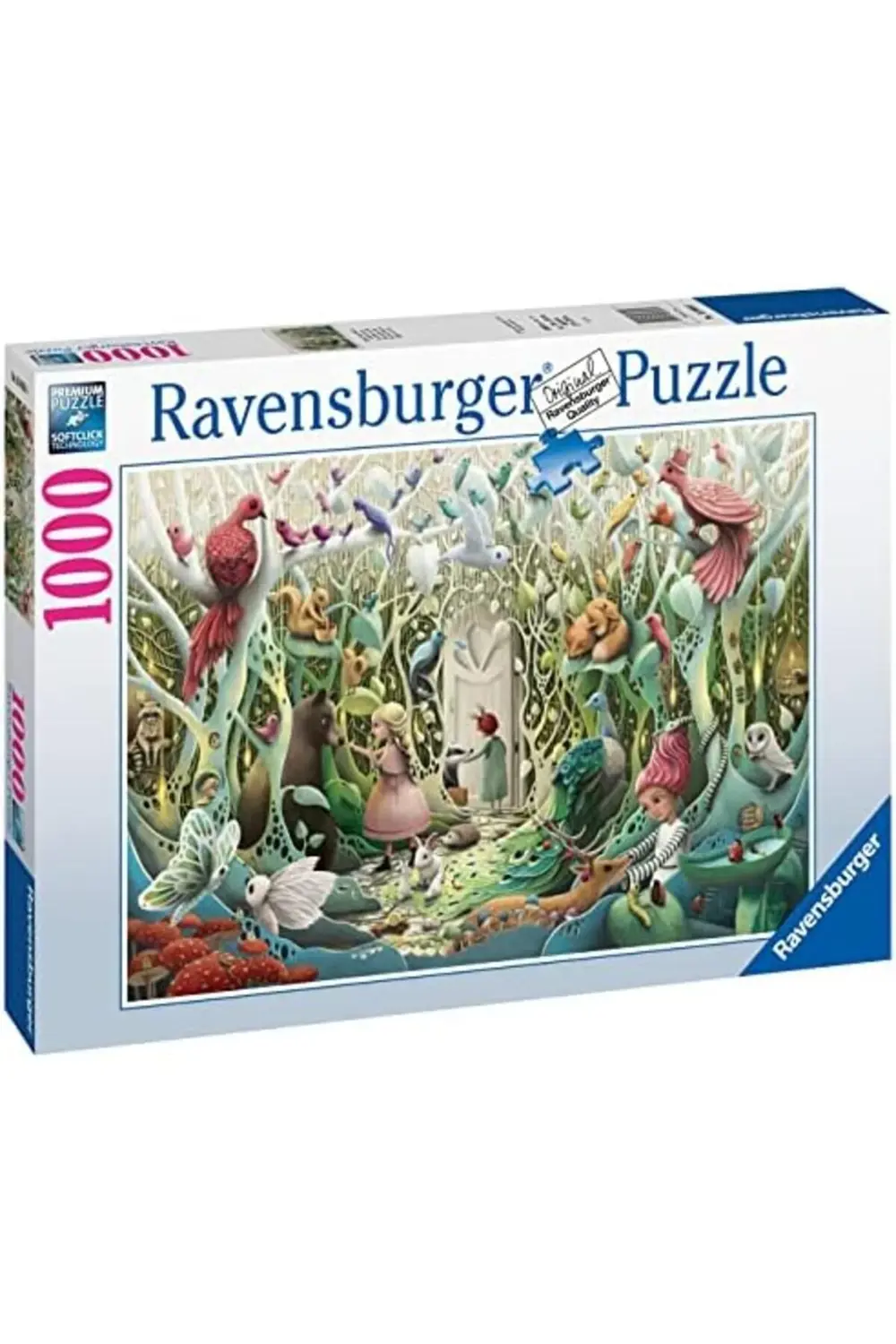 168064 Gizli Bahçe Yetişkin Puzzle, 1000 Parça, Çok Renkli 117836