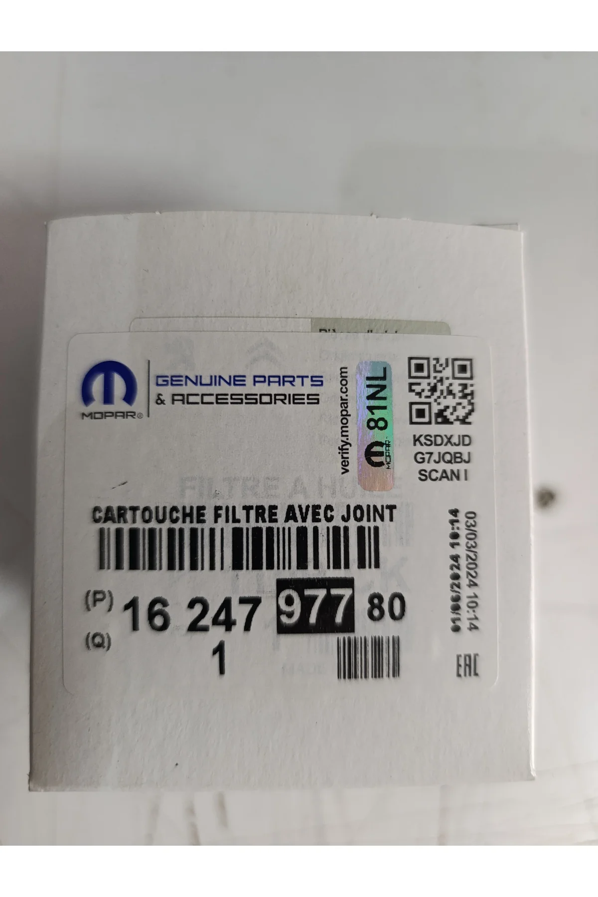 1680682480-yag Filtresi 1.5 Hdi Citroen C5 Aircross 19 Uyumlu 1680682480