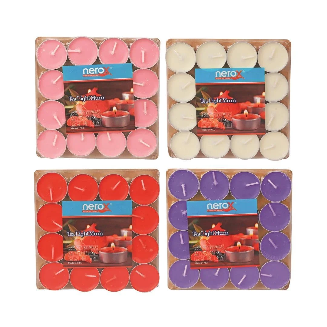 16'li Renkli Tea Light Mum Fiyatı, Yorumları ve Özellikleri