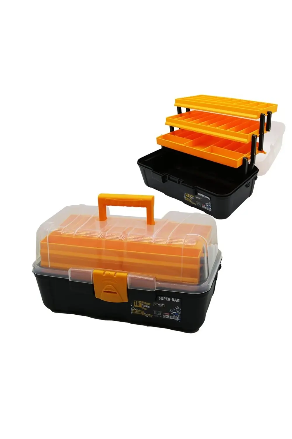 16lık - 3 Raflı Balıkçı Takım Çantası (4915)