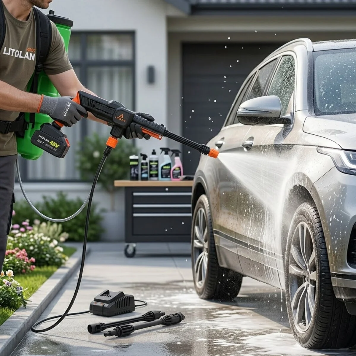 16lt Elektirikli Oto - Araç Yıkama Tabancası - İlaç Pompası Püskürtücü 4.8v Ewasher Bx40 Fiyatı, Yorumları ve Özellikleri
