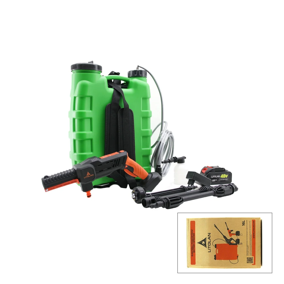 16lt Elektirikli Oto - Araç Yıkama Tabancası - İlaç Pompası Püskürtücü 4.8v Ewasher Bx40 Fiyatı, Yorumları ve Özellikleri