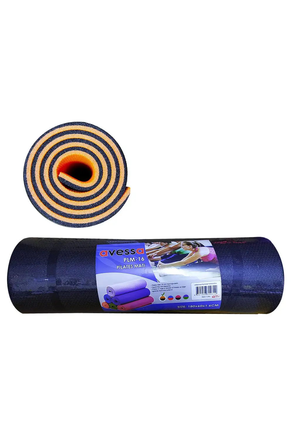 16mm Yoga matı - Egzersiz - Yoga - Pilates - Antrenman - Esneklik
