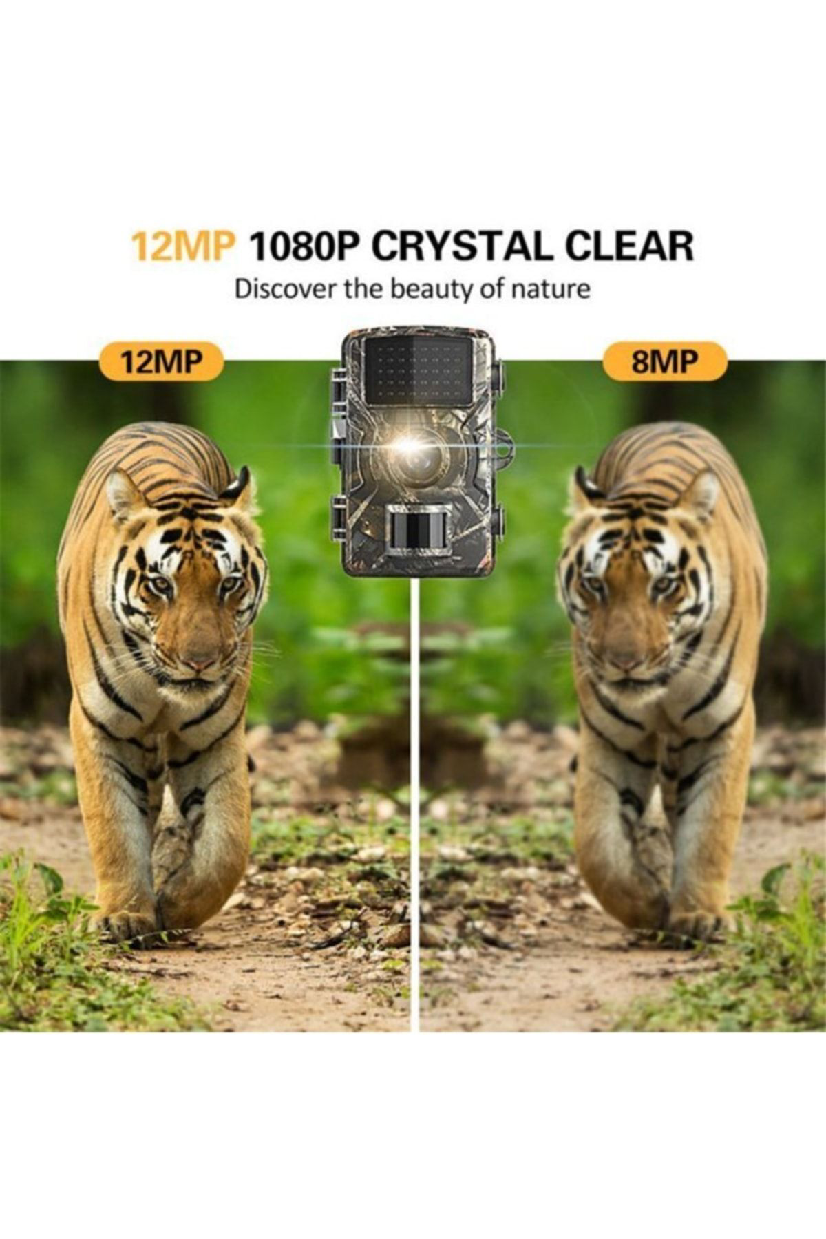 Torima 16Mp Fotokapan Kamera – 1080P, Gece Görüşlü, Su Geçirmez, İp66, 9