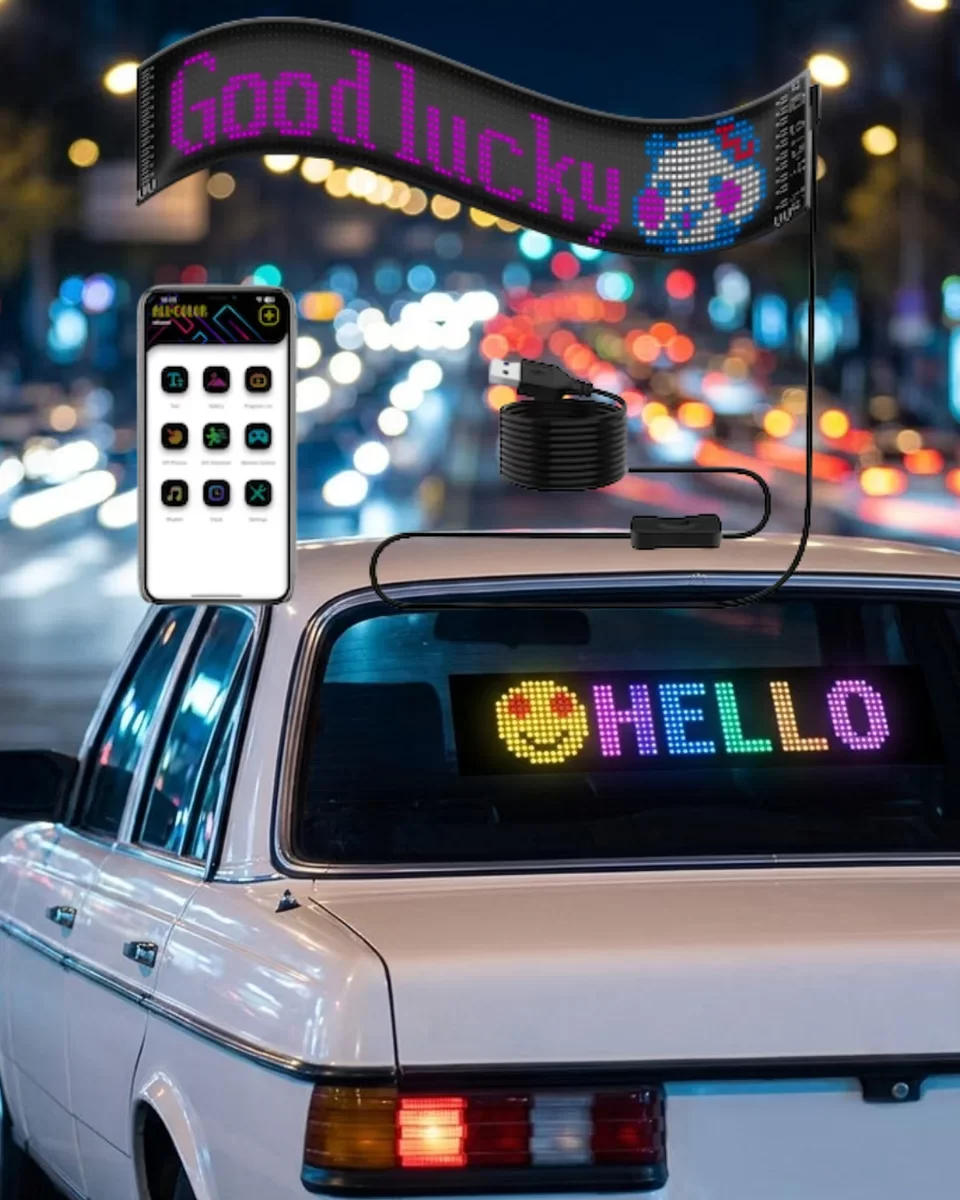 16x96 LED Matrix Panel RGB - Telefon Kontrollü Akıllı Ekran ve Yazı Gösterge Fiyatı, Yorumları ve Özellikleri