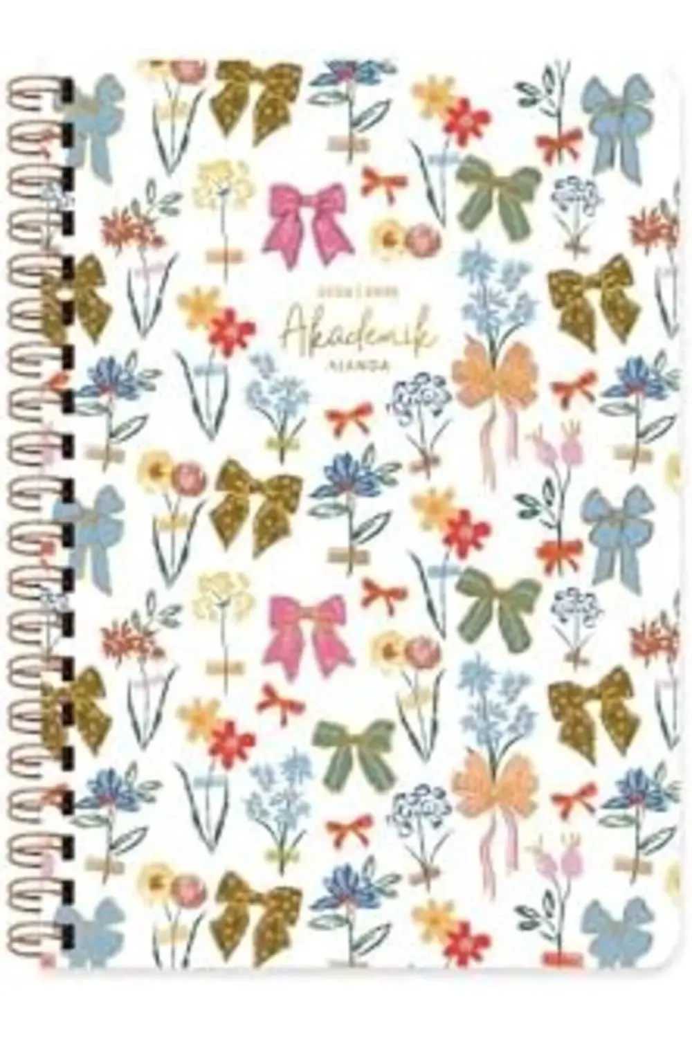 17 * 24 Spiralli Akademik Ajanda - Fiyonk 395519