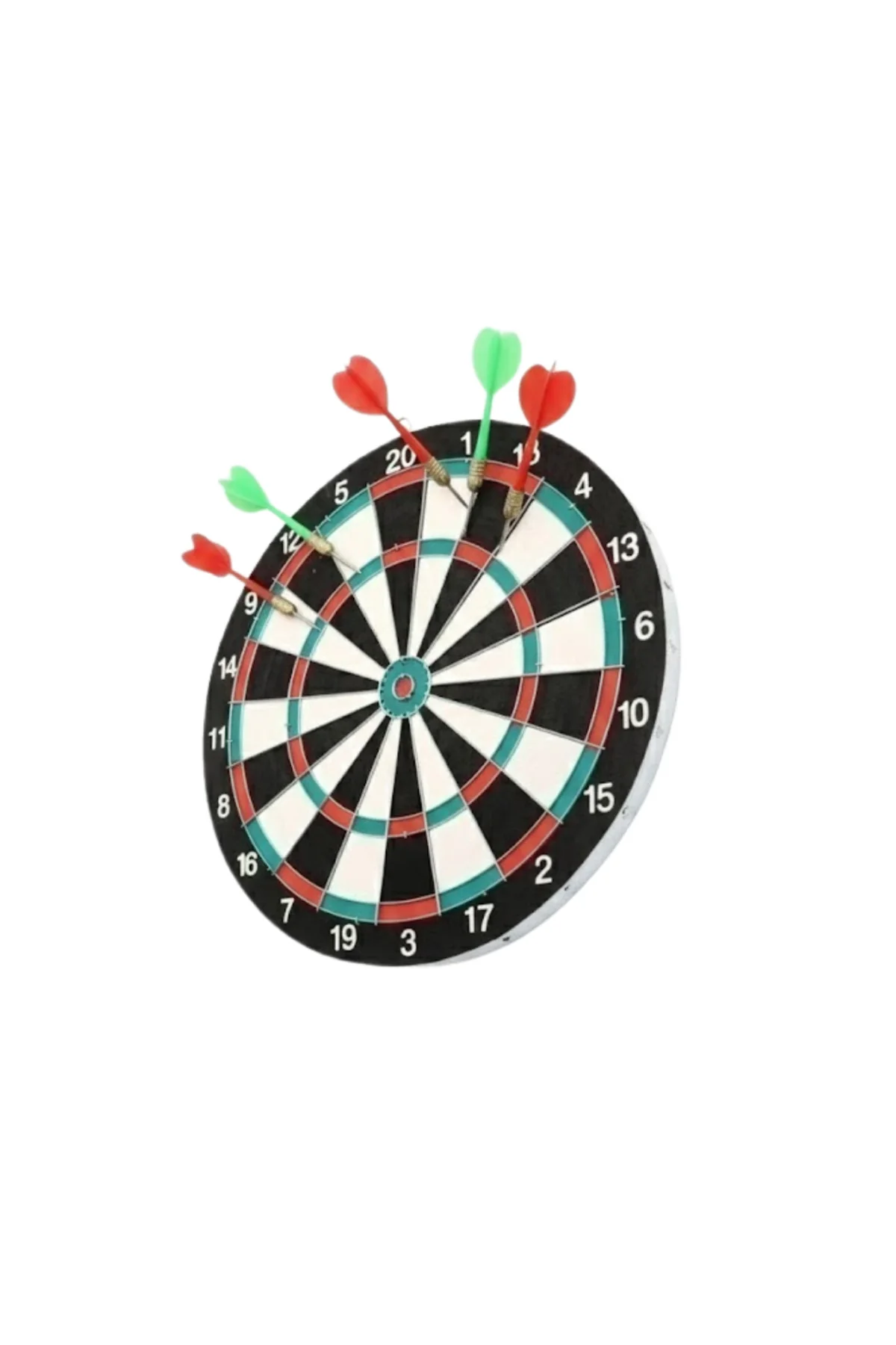17 İnç Dart Tahtası Sağlam Ahşap Gövde ve Uzun Ömürlü Kullanım