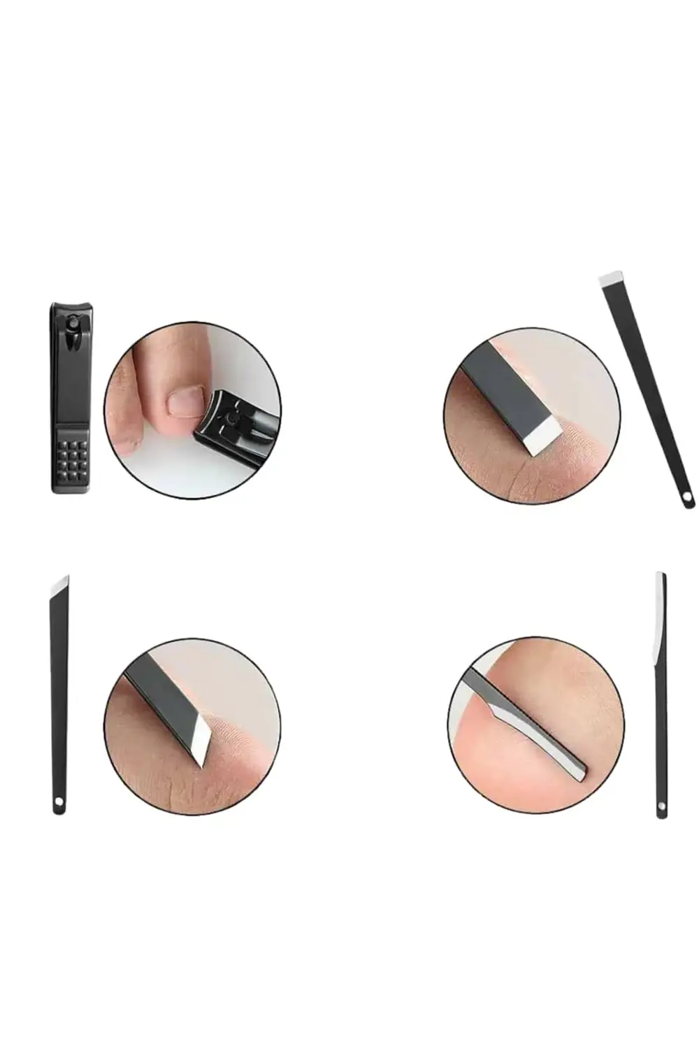 17 Parça Manikür Seti Taşınabilir Özel Çantalı El ve Ayak Bakımı