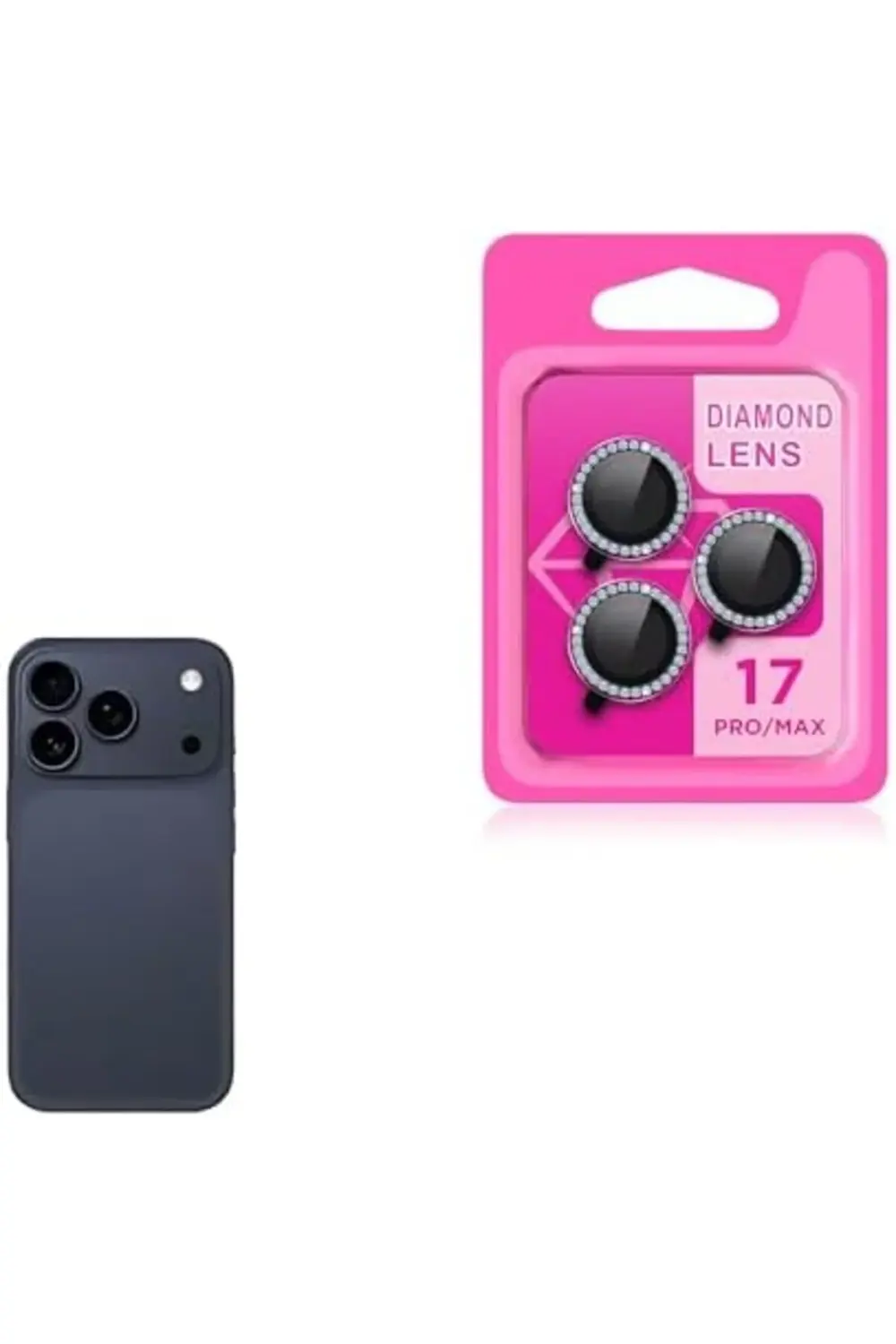 17 Pro İçin CL-06 Kamera Lens Koruyucu (Lacivert) 395519