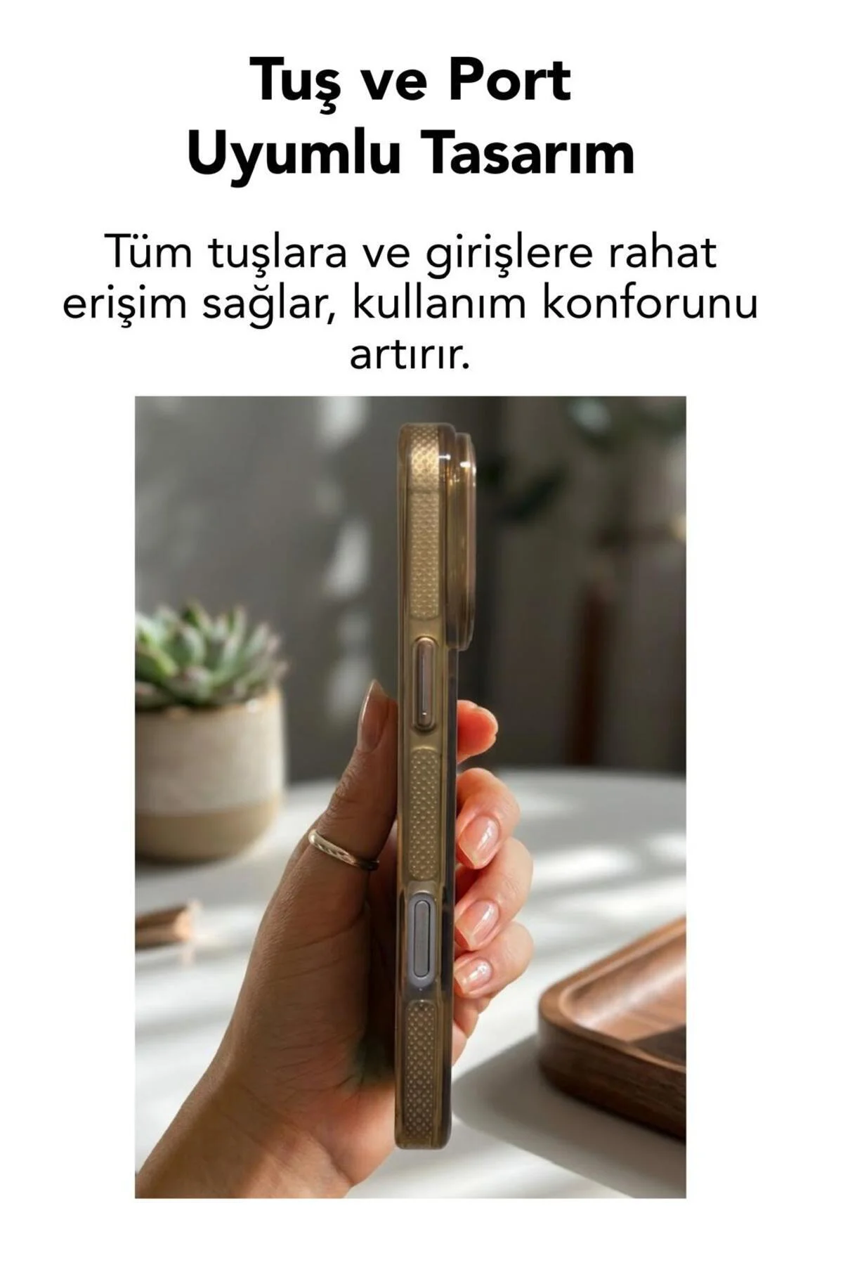 17 Pro Uyumlu Premium Magsafe Kapak Renkli Metal Tuş Metal Kamera Çerçeve Hoparlör Filtreli