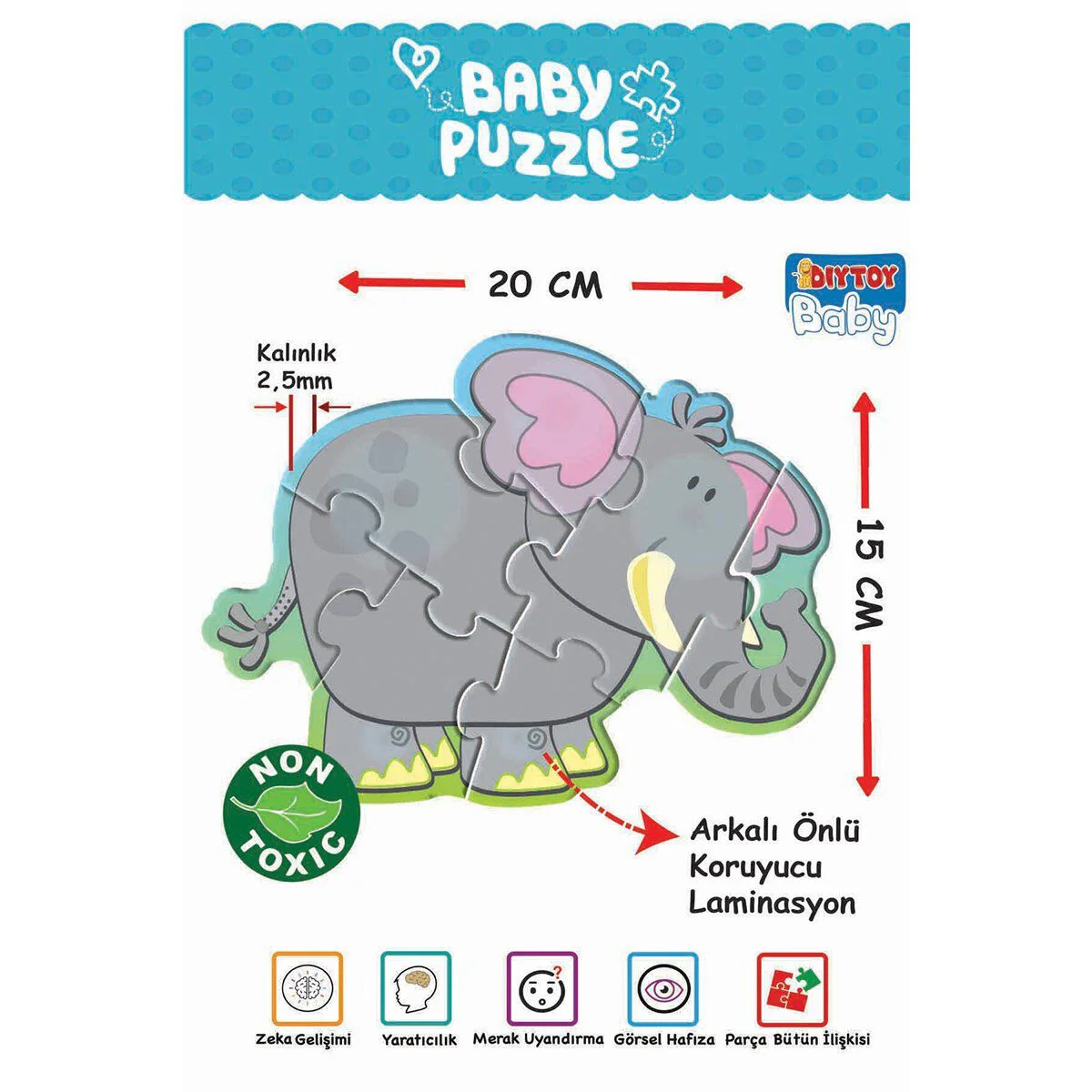 1703 BABY PUZZLE BENİM İLK HAYVANLAR PUZZLEM Fiyatı, Yorumları ve Özellikleri