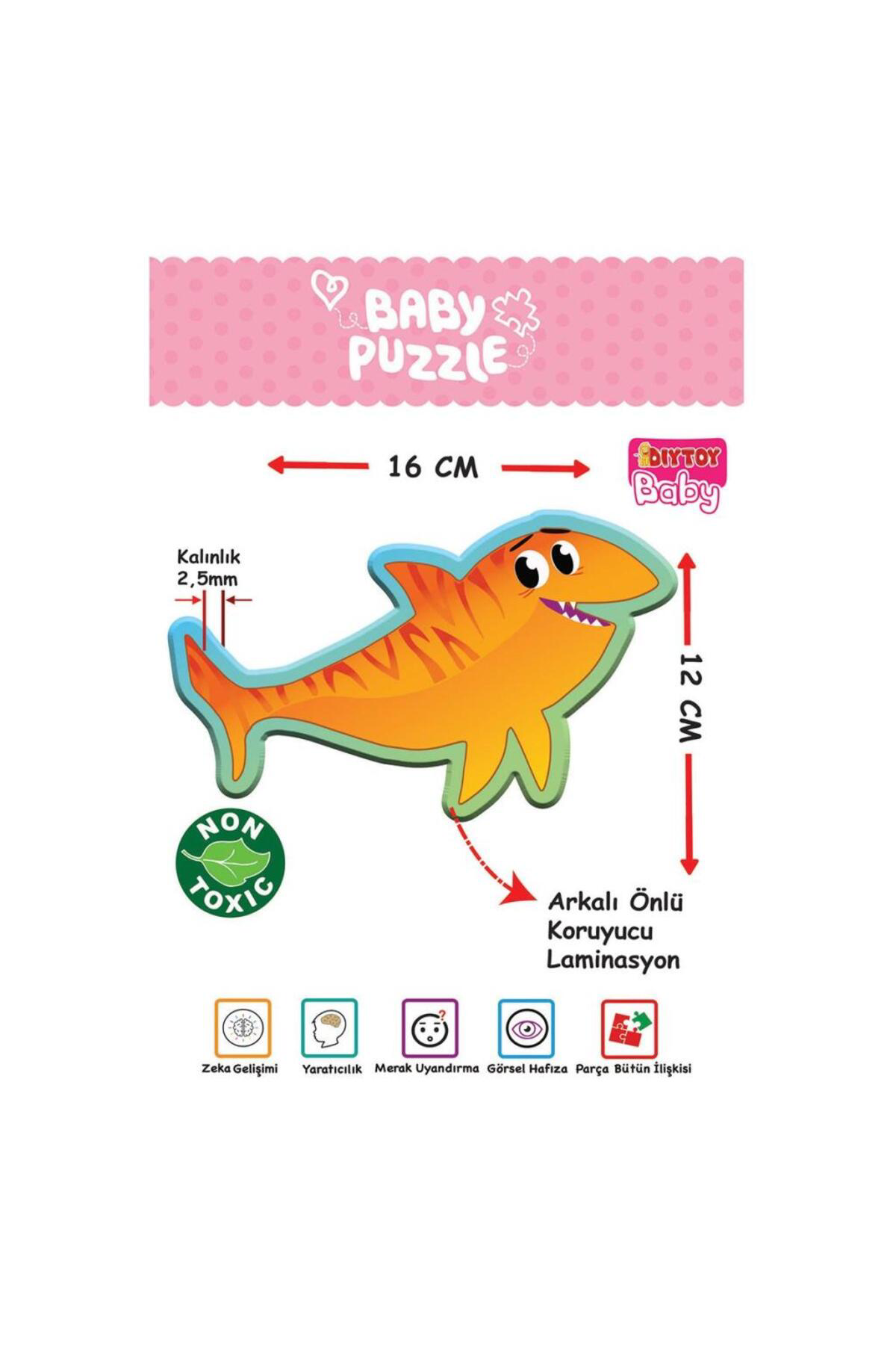 Nessiworld 1710 Baby Puzzle Benim İlk Puzzlem Deniz Canlilari