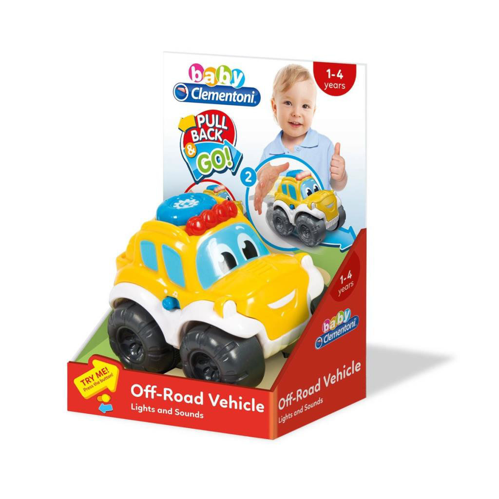 17178 Baby Clementoni - Arazi Aracı 1-4 yaş 17178 Baby Clementoni - Arazi Aracı 1-4 yaş