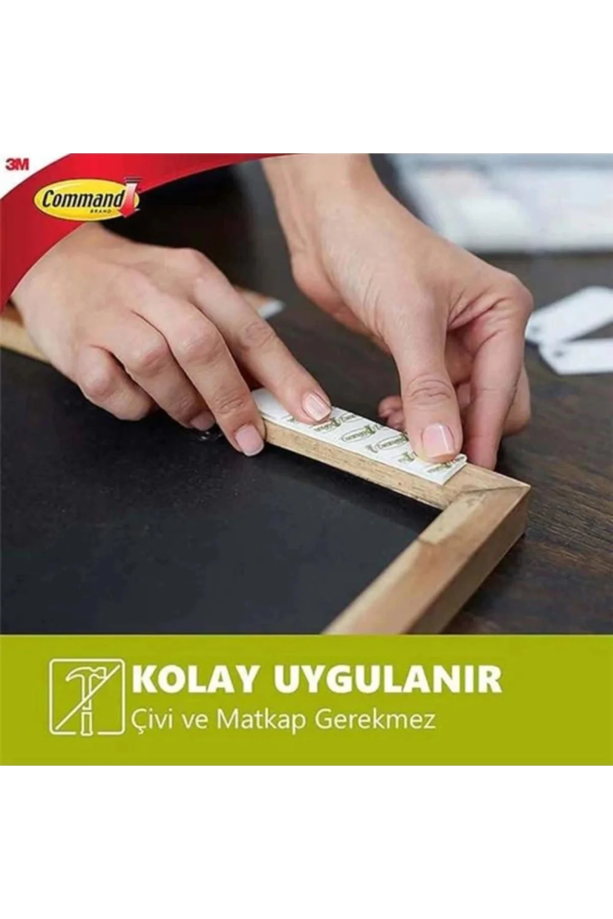 17201 4Pk Orta Boy Cırt Cırt Bant, 3X