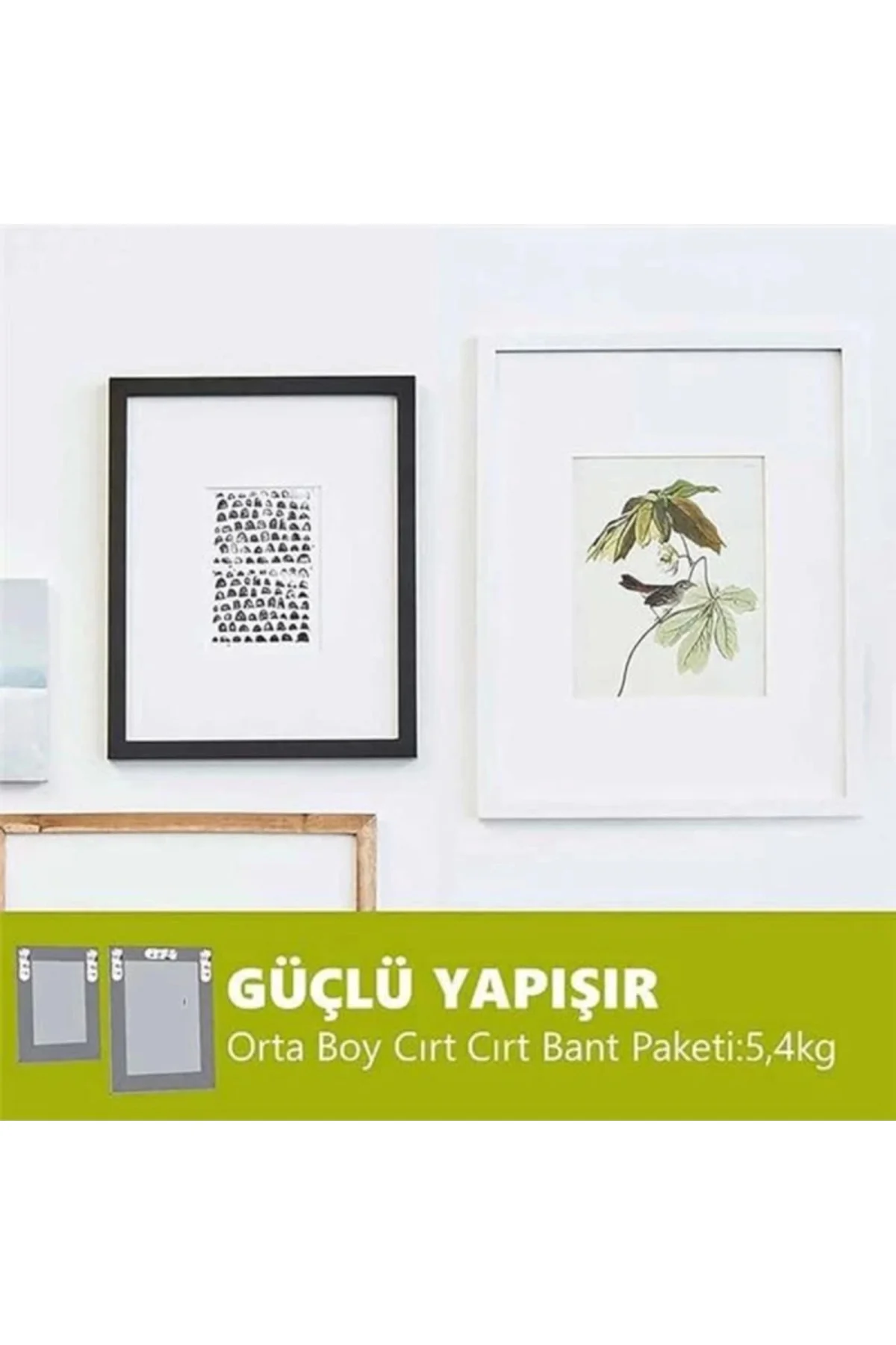 17201 4Pk Orta Boy Cırt Cırt Bant, 3X