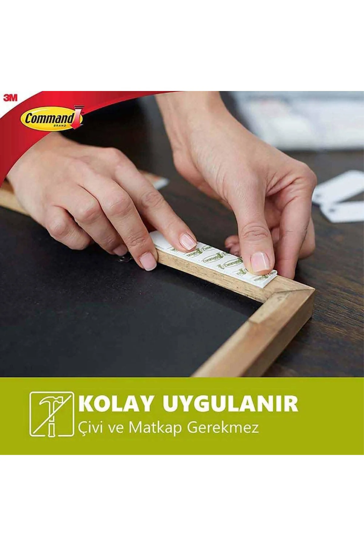 17201-4Pk Orta Boy Cırt Cırt Bant, 3X