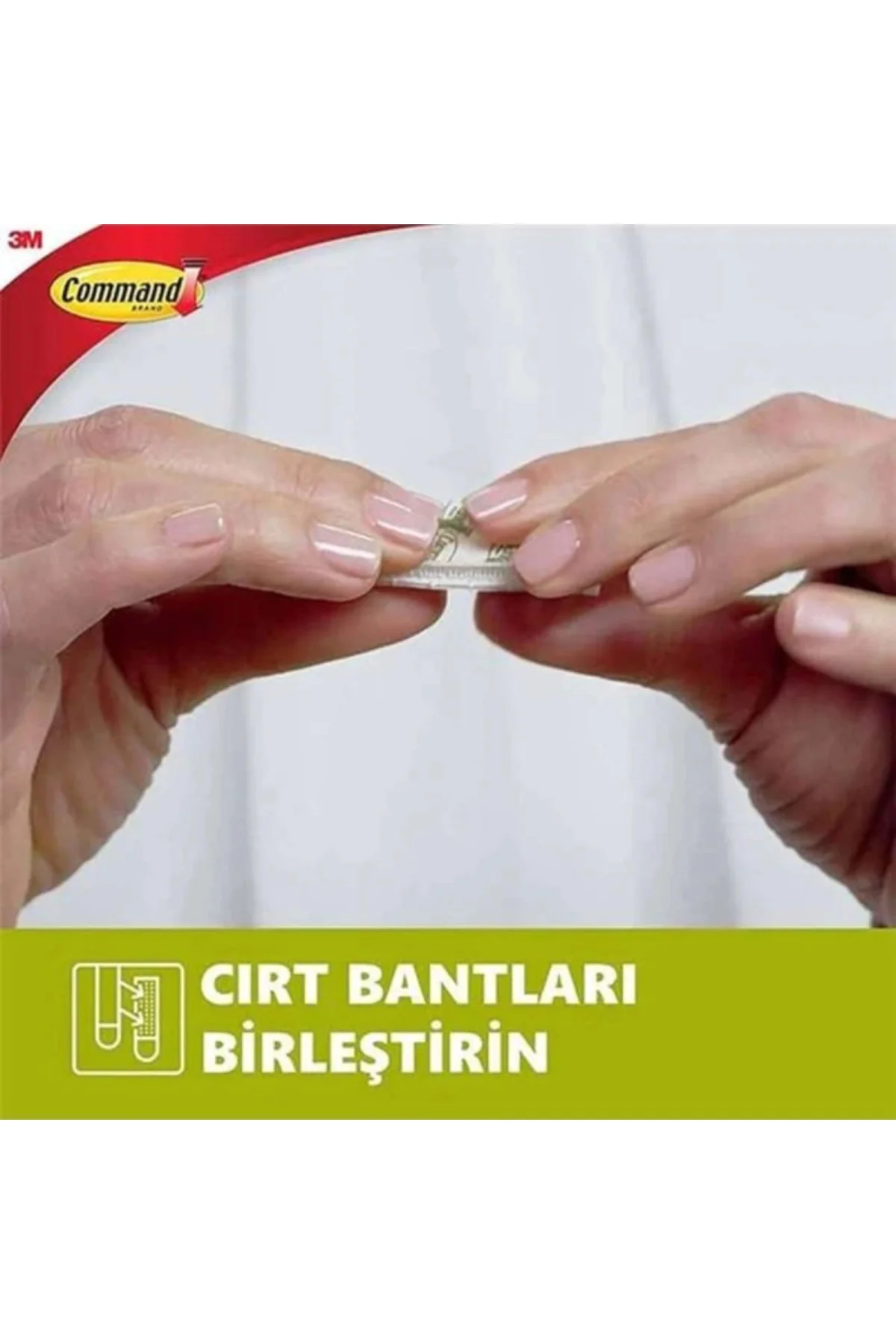 17202 3Pk Cıs Küçük Boy Cırt Bant, 4X