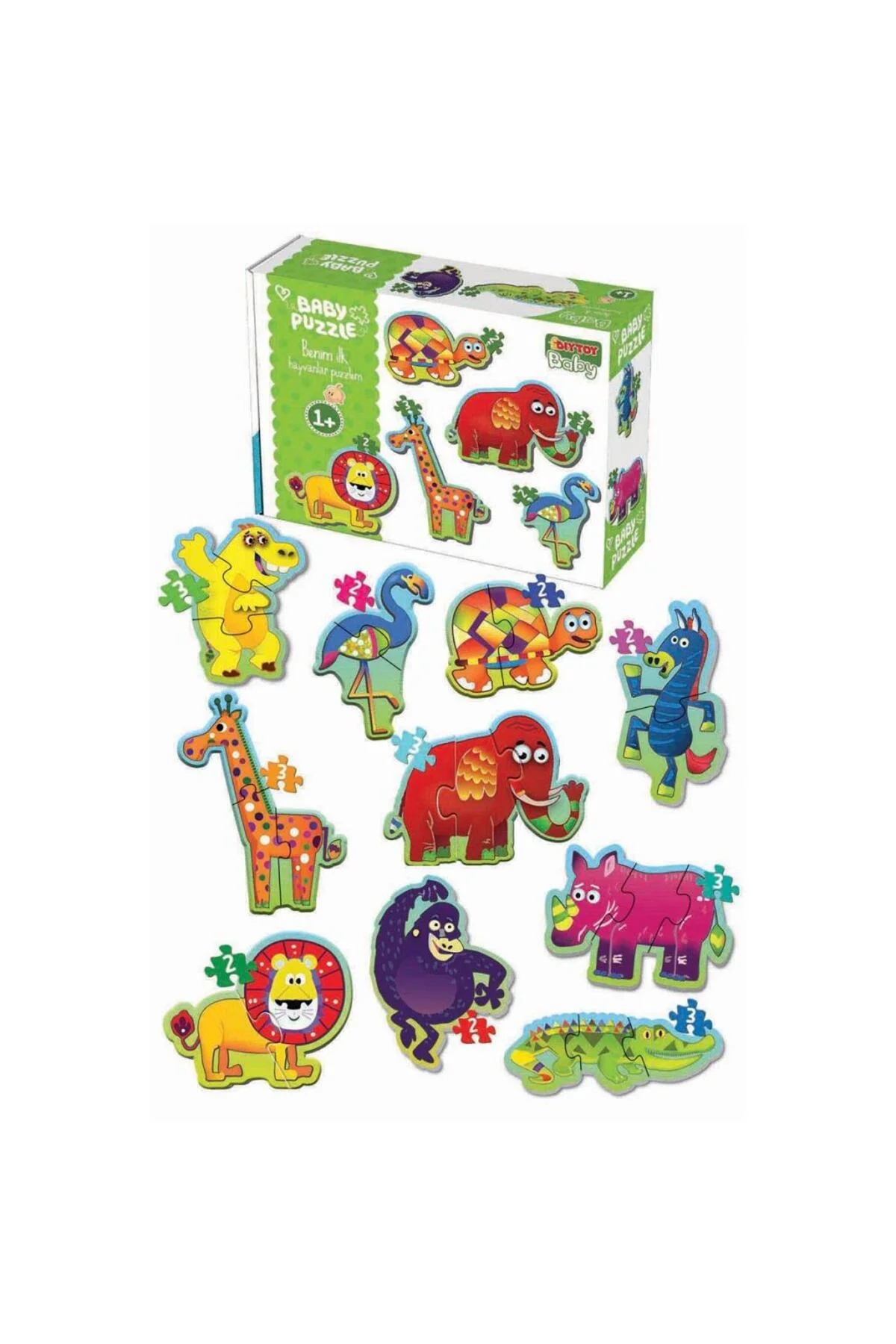 1727 BABY PUZZLE BENİM İLK PUZZLEM ORMAN HAYVANLARI