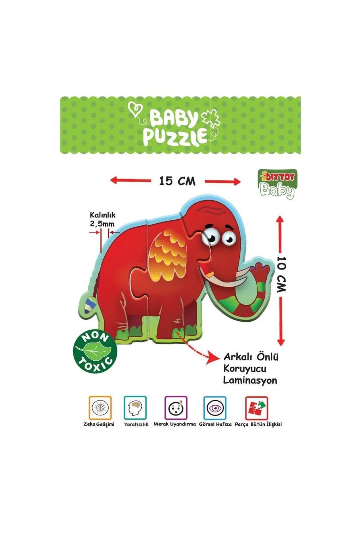 1727 BABY PUZZLE BENİM İLK PUZZLEM ORMAN HAYVANLARI