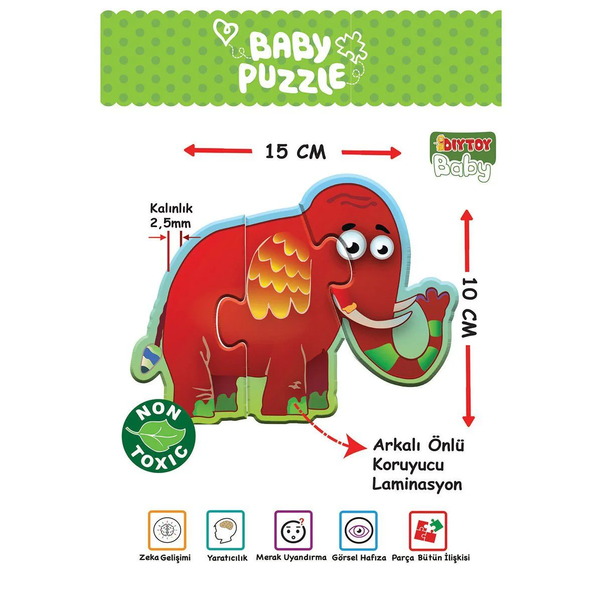 1727 BABY PUZZLE BENİM İLK PUZZLEM ORMAN HAYVANLARI Fiyatı, Yorumları ve Özellikleri