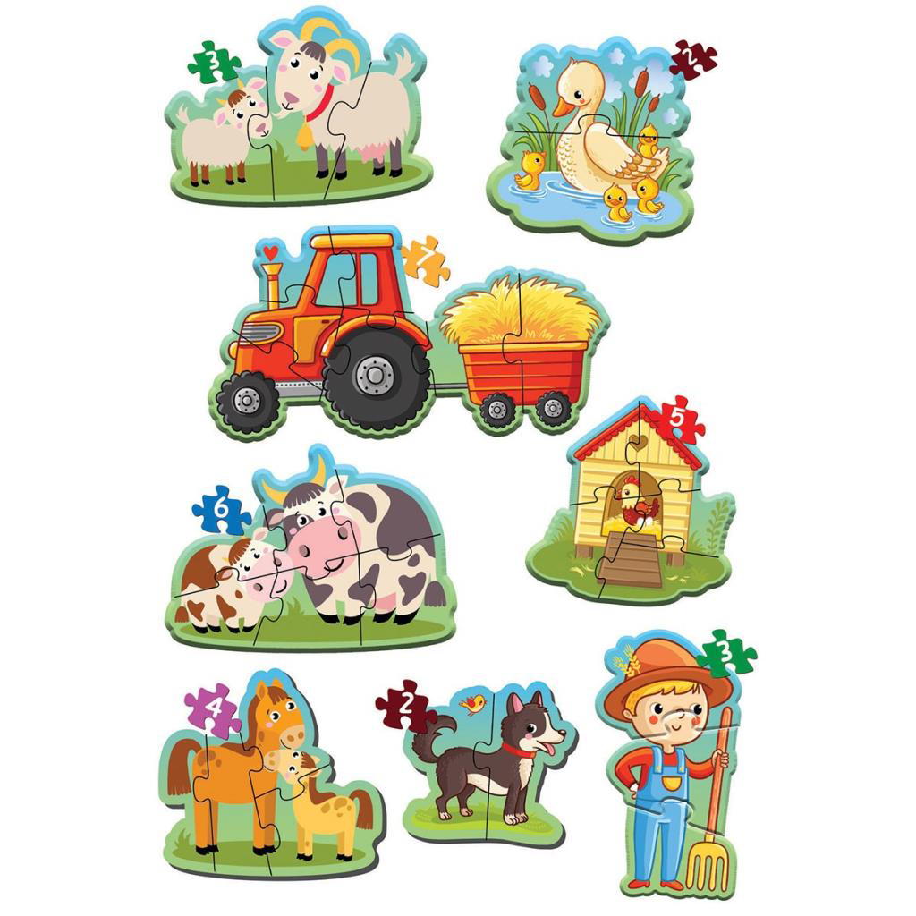 1734Baby Puzzle - İlk Çiftlik Puzzle