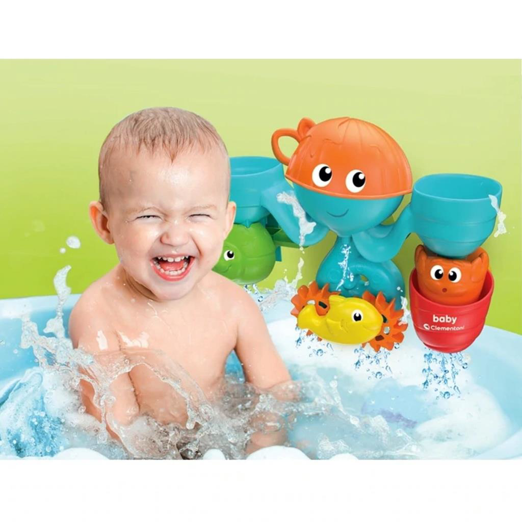 17458 Eğlenceli Arkadaşlar Su Parkı Banyo Oyuncağı, Baby Clemento 17458 Eğlenceli Arkadaşlar Su Parkı Banyo Oyuncağı, Baby Clemento