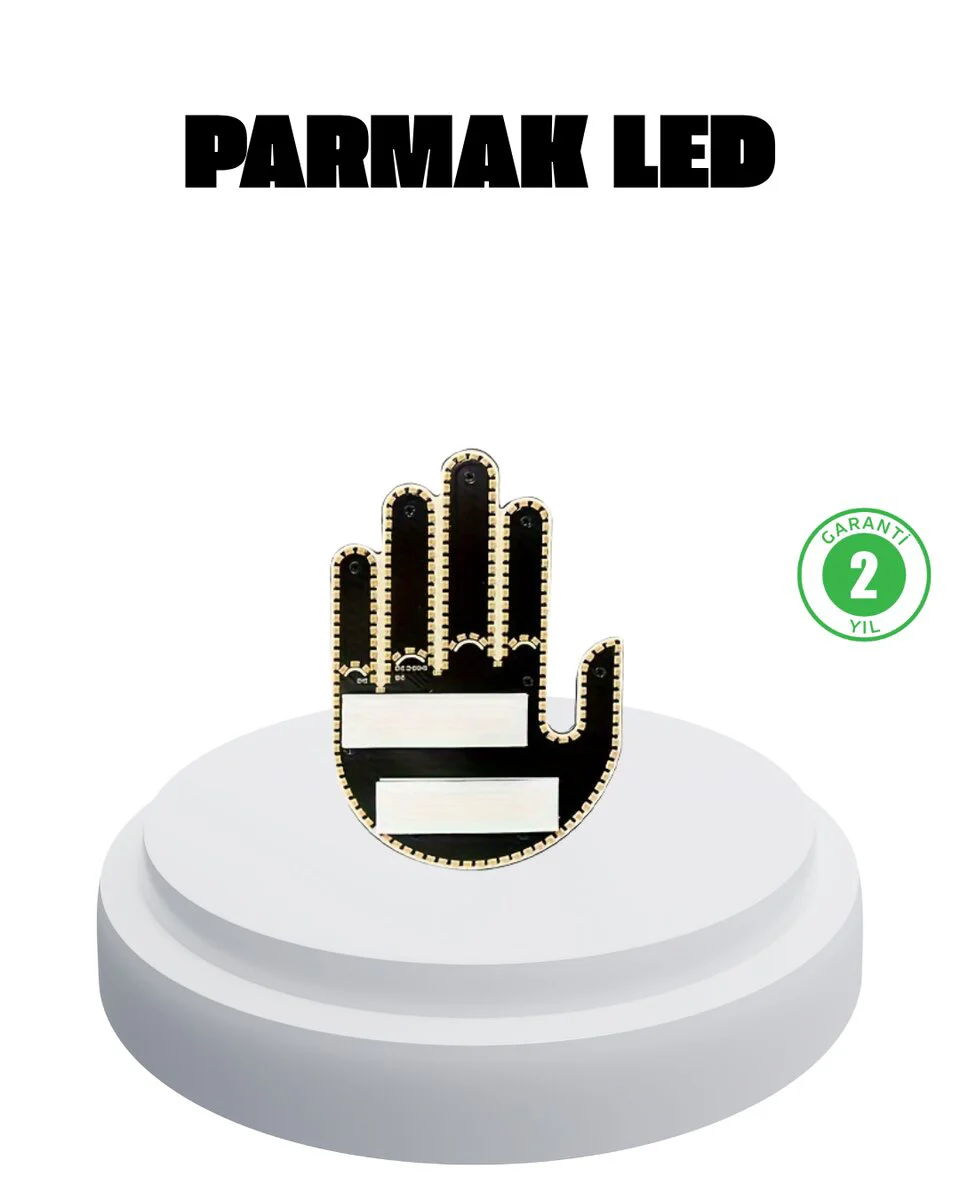 176 LED Amber El Hareketiyle Kontrol Edilen Motosiklet Dönüş Sinyali
