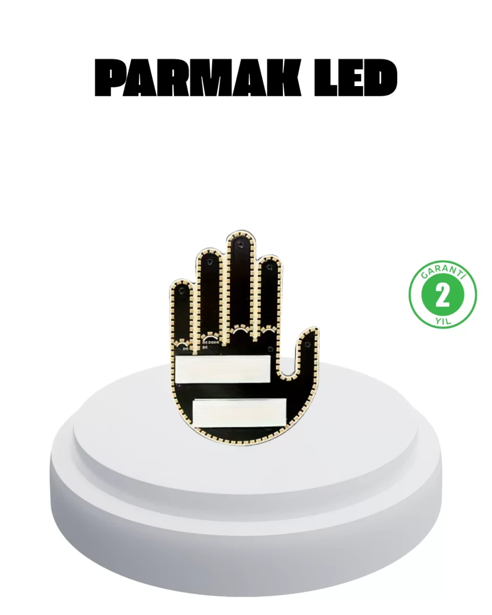 176 LED Amber Renkli El Hareketiyle Kontrol Edilen Motosiklet Dönüş Sinyali - Lisinya