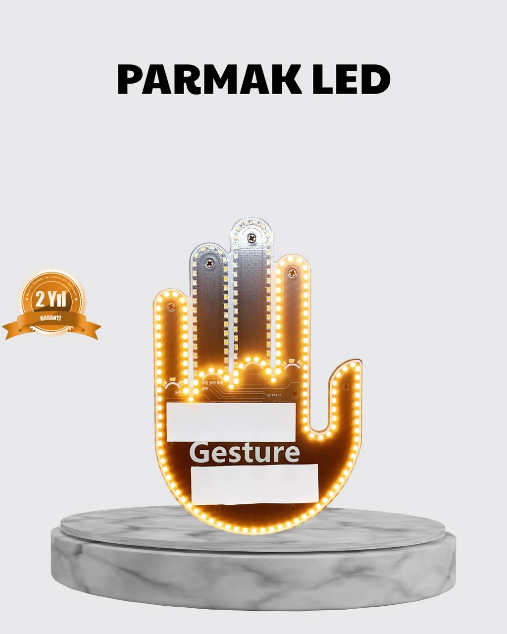 176 Led Li Amber Trafik Uyumlu Sinyal Işığı El Hareketiyle Kontrol - Lisinya Diğer