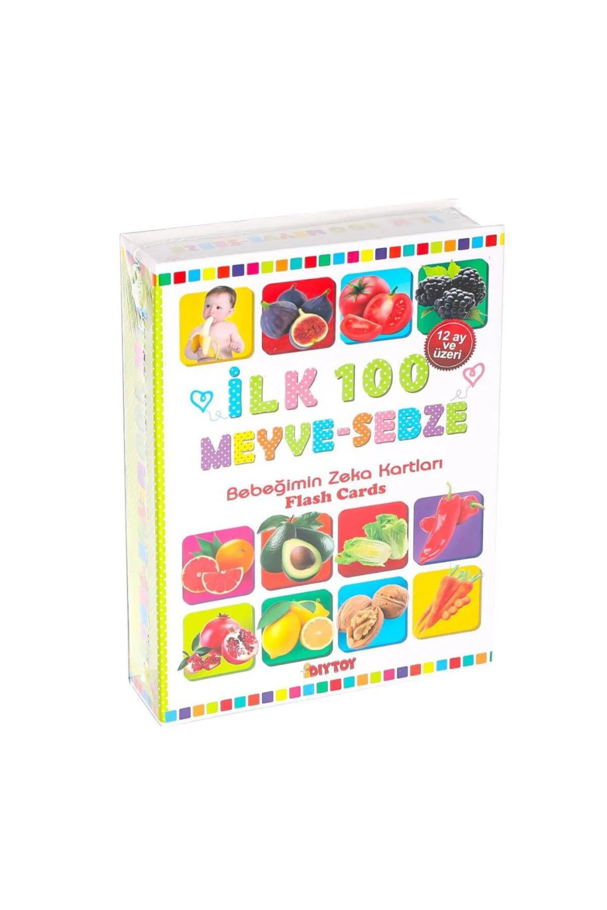 1765 FLASH CARD İLK 100 MEYVELER EĞİTİCİ KARTLAR