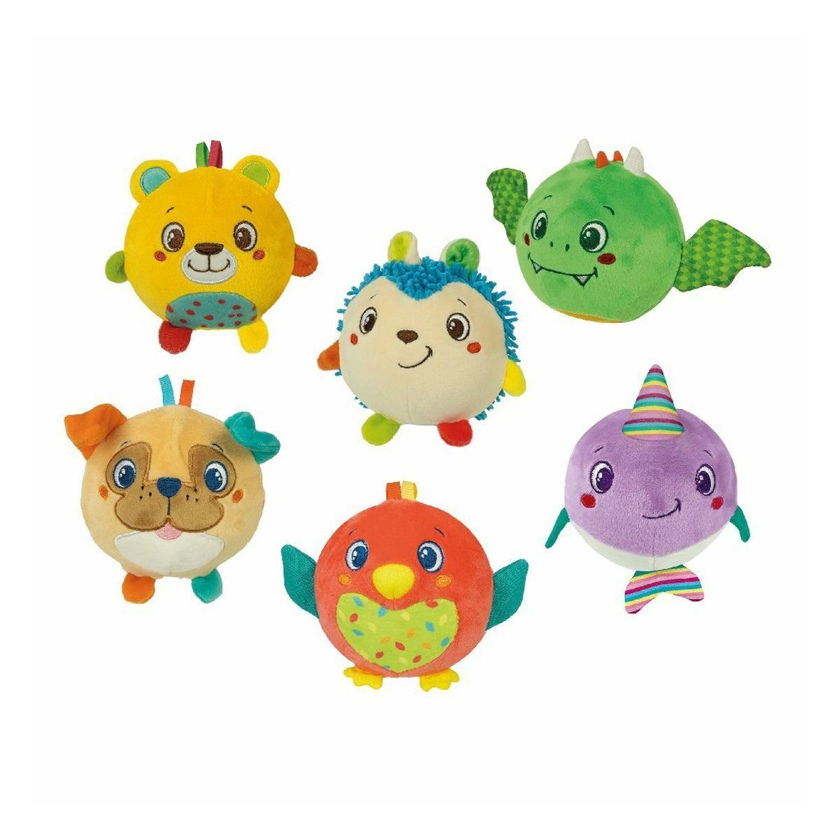 17683 Baby Clementoni - Yumuşak Hayvan Arkadaşlar -1 adet stokta